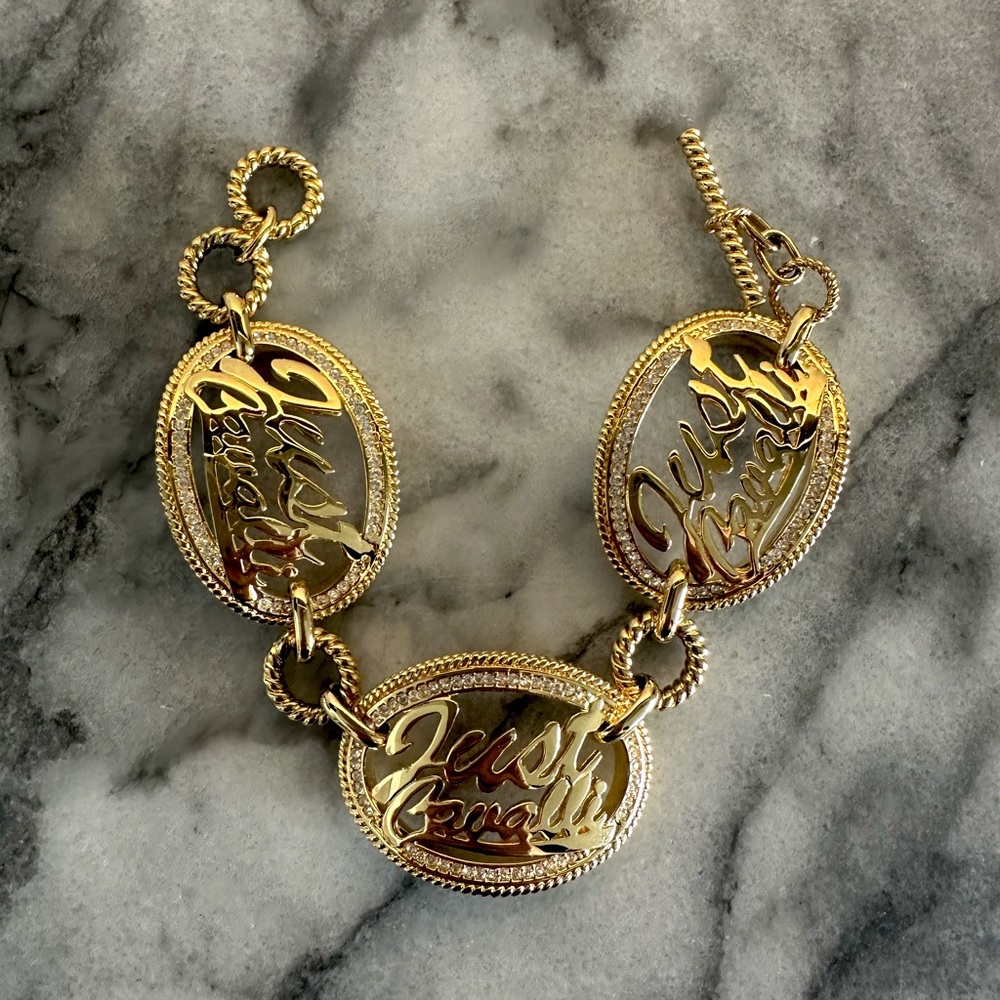 Just Cavalli Gold Bracelet